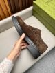 Gucci Man Dark Brown Calfskin Business Leather Shoes 042880 (8)_th.jpg